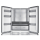 Lodówka MPM 503-SSI-13/D Multidoor Slot-In No Frost 190,2cm Czarne Szkło Do Obudowy 505L - 1502630 - zdjęcie 8
